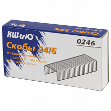 Скобы для степлера №24/6 KW-Trio 0246