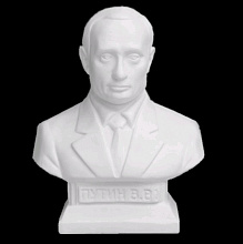 Фигура гипсовая Бюст Путина 14х8х19см Мастерская Экорше 10-134