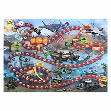 Игра настольная Танки и авиация РАКЕТА, Р2268