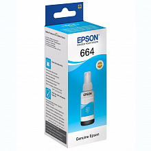 Контейнер с голубыми чернилами 70мл T6642 EPSON C13T66424A
