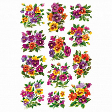 Наклейки Веночек из виол HERMA DECOR 3348