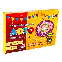 Игра настольная Необыкновенное лото одевашки РАКЕТА, Р2961