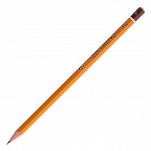Карандаш чернографитный   F без ластика шестигранный Koh-i-Noor 1500 