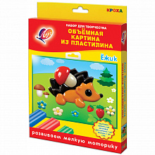 Картина из пластилина Ежик Луч 24С1487-08