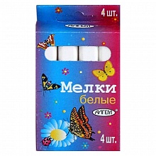 Мел белый 4шт АЛГЕМ НМБ-4