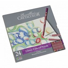 Карандаши художественные 24 цв в металлическом пенале Karmina CretacoloR, CC270 24