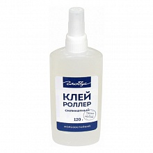Клей силикатный 120гр роллер Globus, КС120