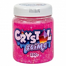 Слайм 250гр розовый Crystal slime ВОЛШЕБНЫЙ МИР S500-20181