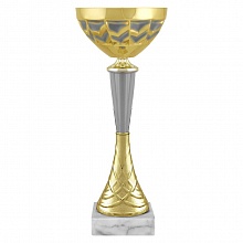 Кубок спортивный 23см золото/серебро Джоя Флориан 6750-230-120
