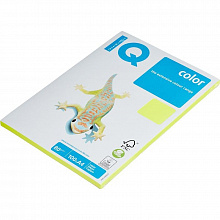 Бумага для офисной техники цветная А4 80г/м2 100л зеленый неон класс А IQ Color Neon, NEOGN