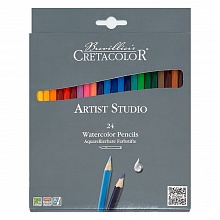 Карандаши акварельные 24 цв Artist Studio CretacoloR, CC281 24