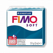 Пластика запекаемая 57г синий калипсо Staedtler Fimo Effect, 8020-31