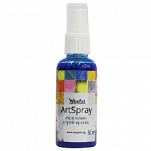 НЕ БРАТЬ! Краска акриловая 50мл индиго, в аэрозоли WizzArt Spray ST37.50/1801937
