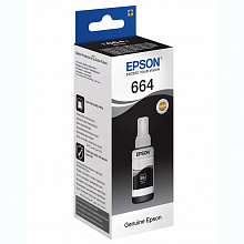 Контейнер с черными чернилами 70мл T6641 EPSON C13T66414A