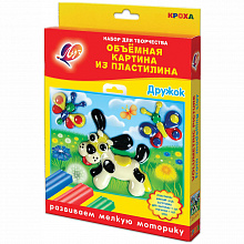 Картина из пластилина Дружок Луч 26С1624-08