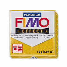 Пластика запекаемая 57г золотая Staedtler Fimo Effect, 8020-112