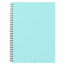 Тетрадь спираль 80л клетка с пластиковой обложкой Pastel Mint Erich Krause, 53700