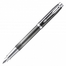 Ручка перьевая 0,8мм синие чернила PARKER IM SE Metallic Pursuit CT F 2074142