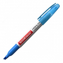 Текстовыделитель голубой Visioline V-15 Erich Krause, 30969