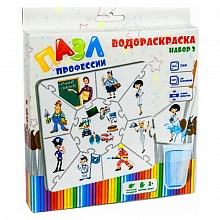 Пазл-водораскраска Профессии РАКЕТА, Р3029