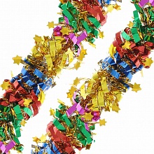 Мишура 2м d=80мм цветная Феникс-Презент 75768