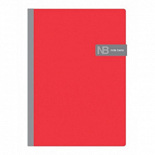 Тетрадь 120л В5 клетка One color красная Erich Krause, 39456
