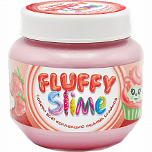 Слайм 250мл клубника Monster's Slime Fluffy KiKi, FLB001