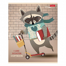 Тетрадь 48л клетка I like_sсooter Hatber, 48Т5лВ1