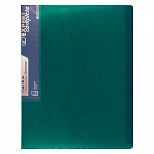 Папка с 30 вкладышами зеленая эффект волокна Expert Complete Premier, EC211630003