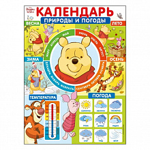 Плакат А2 Календарь природы и погоды ИП 43.103.00