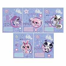 Тетрадь 12л линия Littlest Pet Shop Академия LPS117/5