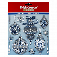 Наклейки Елочные игрушки Кристал Erich Krause Decor, 50887