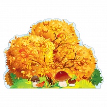 Украшение на скотче Осенний куст Открытая планета 88.843