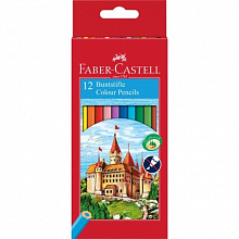 Карандаши  12 цв. Faber-Castell Eco с точилкой, 120112