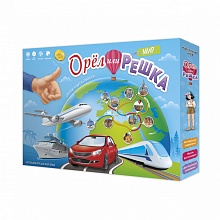 Игра настольная Орел или решка. Мир. Серия чудеса планеты ГЕОДОМ, 4607177458144