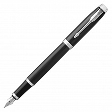 Ручка перьевая 0,8мм синие чернила PARKER IM Core F321 Premium Black CT F 1931644