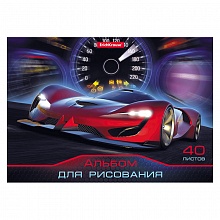 Альбом для рисования А5 40л склейка Drive Erich Krause, 53192