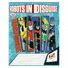 Тетрадь 12л линия Transformers Академия TR123/2