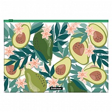 Папка-конверт на молнии А4 Avocado Dusk Erich Krause, 55344