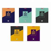Тетрадь 96л клетка ассорти Color Block Erich Krause, 49645
