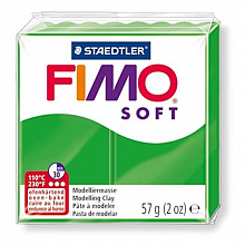 Пластика запекаемая 57г тропический зеленый Staedtler Fimo Soft, 8020-53