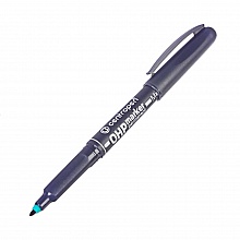 Маркер перманентный 1мм зеленый круглый Centropen OHP, 2637/1