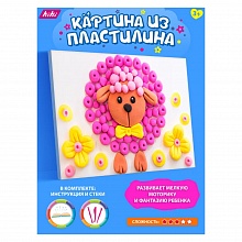 Картина из воздушного пластилина Пушистая овечка KiKi, PK001