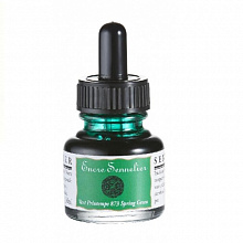 Тушь жидкая 30мл весенняя зеленая Sennelier Spring green N134010.873