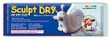 Глина 500гр белая Sculpt Dry MUNGYO, MGMW500