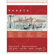 Альбом для акварели 240х320мм 12л Hahnemuhle Veneto 325г/м2 целлюлоза 100% 10628504