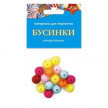 Набор для декора бусинки Шарики со звездочками КТС-ПРО, С3570-05
