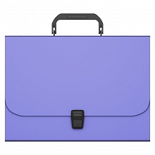 Портфель пластиковый F/C фиолетовый Matt Pastel Erich Krause, 53304
