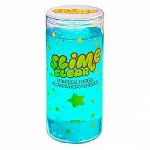 Слайм 250гр с ароматом черники Голубая мечта Clear-slime ВОЛШЕБНЫЙ МИР S300-35