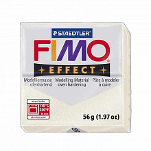 Пластика запекаемая 57г перламутр Staedtler Fimo Effect, 8020-08